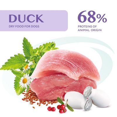 Сухой корм для собак Optimeal для малых пород со вкусом утки 1.5 кг (4820215362368) | Зображення 1