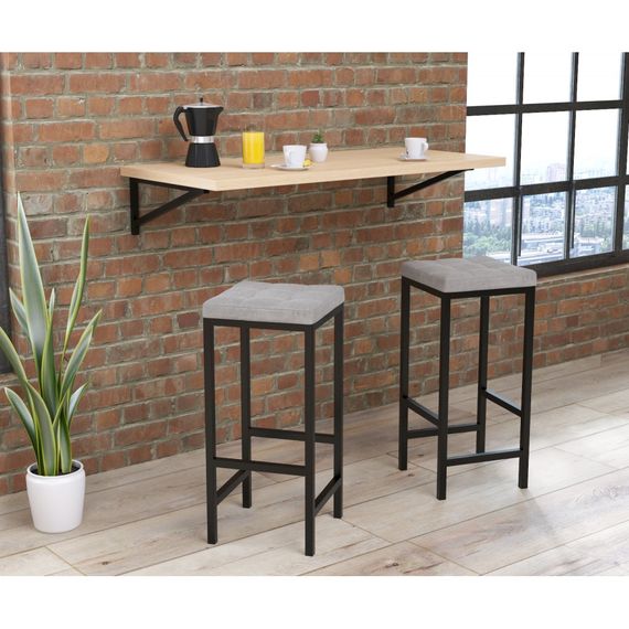 Стул барный Loft Design BS-1 soft коричневый | Зображення 3