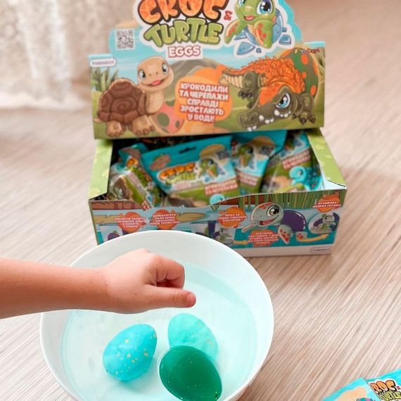 Іграшка, що росте "Крокодили і черепахи" #sbabam T070-2019 в яйці "Croc & Turtle Eggs" | Зображення 3