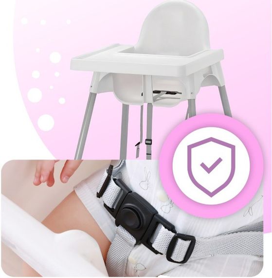 Стульчик для кормления детей SPOKO SP-601 белый 42401098 | Зображення 3
