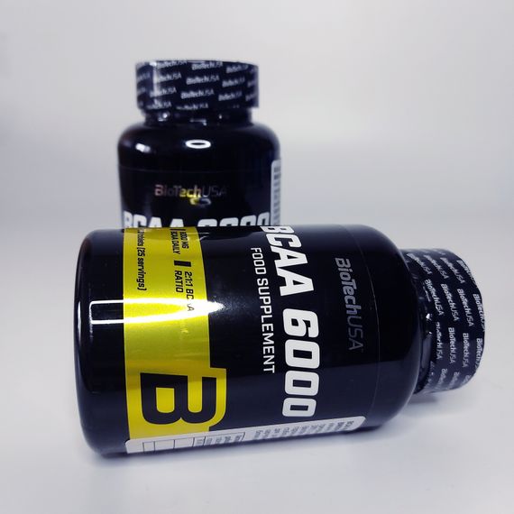 Аминокислоты БЦАА BCAA 6000 BioTech USA 100 таблеток | Зображення 2