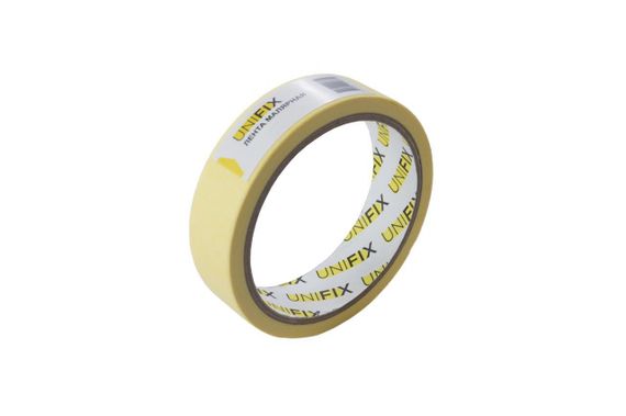 Лента клейкая малярная 25мм*20м MR-7520261 UNIFIX | Зображення 1