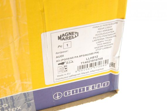 Фонарь задний Audi A3 03-12 L  714021910705 | Зображення 1