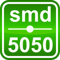 Стрічка світлодіодна Standart 7,2W SMD5050 Теплий білий (30 LED / м) IP64 | Зображення 2
