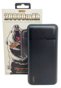 Power Bank 20000 mAh реальна ємність Remax RPP-166 зарядка зовнішній акумулятор павербанк сертифікований