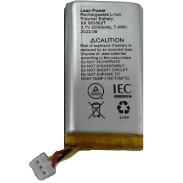 Аккумулятор 3,7V 2000mAh 3-pin для Ajax Hub, Hub 2 (4G), Hub 2 Plus, Rex 2
