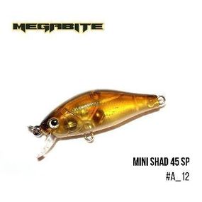 Воблер Megabite  Mini Shad 45 SP (45 мм, 4,3 гр, 0,5 m) (A_12)