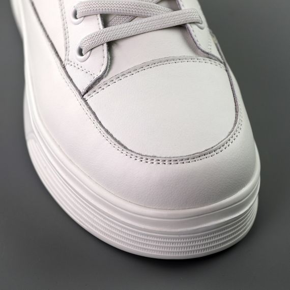 Кеди жіночі шкіряні 591724 Білі 36 37 38 39 40 | Зображення 3