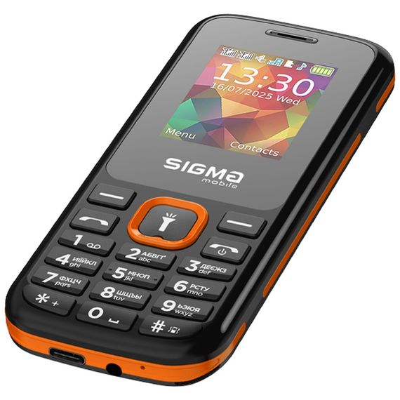 Мобільний телефон Sigma X-style 171 MINI Track Black-Orange (4827798813737) | Зображення 3