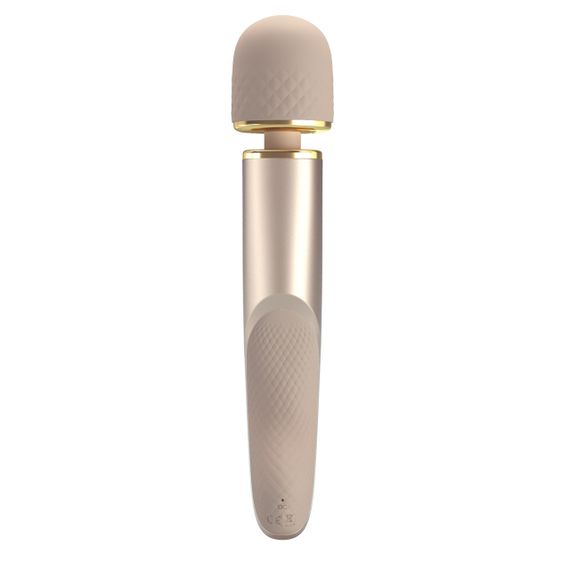 Вибромассажер микрофон PRETTY LOVE Interesting Massager Gold, 29 х 5.8 см sexstyle | Зображення 5