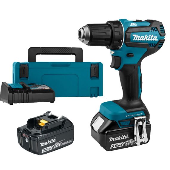 Шуруповерт аккумуляторный Makita DDF485RFJ (50 Нм, 1.5-13 мм, BL, LXT)