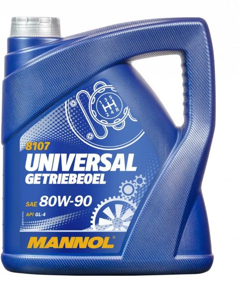 Трансмісійна олива Mannol Universal Getriebeoil 80w90 4л GL-4