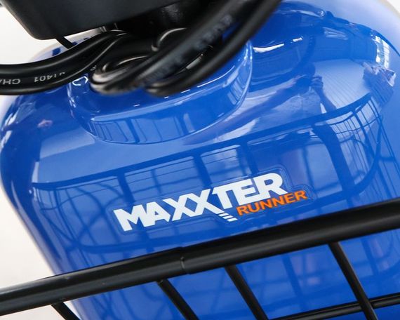 Електроскутер Maxxter RUNNER (Black-Blue) | Зображення 8