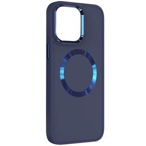 TPU чохол Bonbon Metal Style with MagSafe для Apple iPhone 15 (6.1")