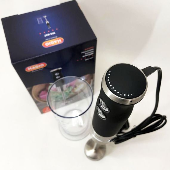 Блендер для кухні подрібнювач з чашею MAGIO, Блендер для дитячого пюре Потужний QL-39 | Зображення 1