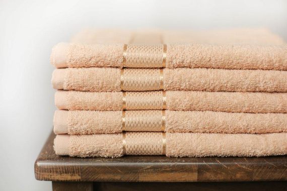 Рушник махровий SoundSleep Rossa 70x140 см бежевий