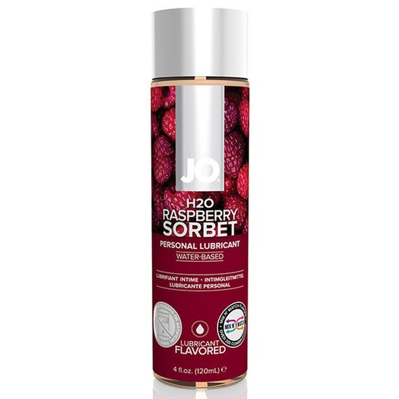 Оральний лубрикант JO H2O Lubricant Raspberry 120 ml