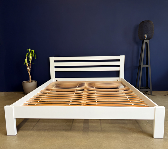 Односпальне дерев'яне ліжко Mebigrand Колумбія Графітовий (RAL9011) 70х190 см (MBG-14583) | Зображення 3