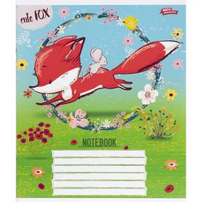 Зошит учнівський А5/12 кл. Cute Fox 3166D Мрії збуваються Вид 1