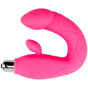 Вібратор подвійної стимуляції Chisa Sweet Breeze для точки G та клітора, рожевий sexstyle
