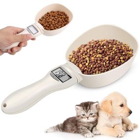 Електронна ложка-ваги до 800 г (1г), ZD-208 / Мірна ложка для дозування корму / Кухонна ложка з вагами