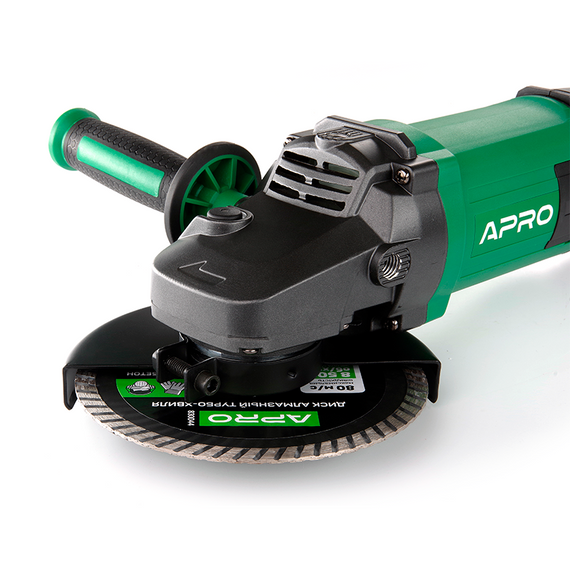 Машина шліфувальна кутова 180/2300 ПРМ (болгарка) APRO 899011 8990111 | Зображення 8