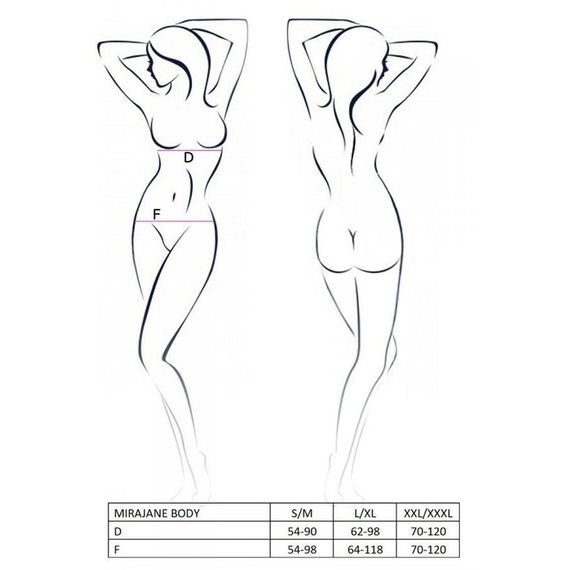 MIRAJANE BODY black L/XL - Passion Exclusive | Зображення 6