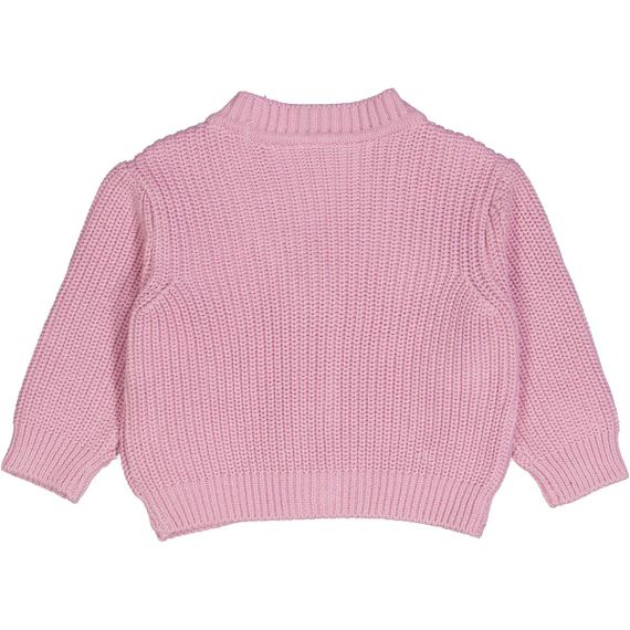 Дитячий кардиган для дівчинки Green Cotton 62 см Рожевий (25111276) | Зображення 1