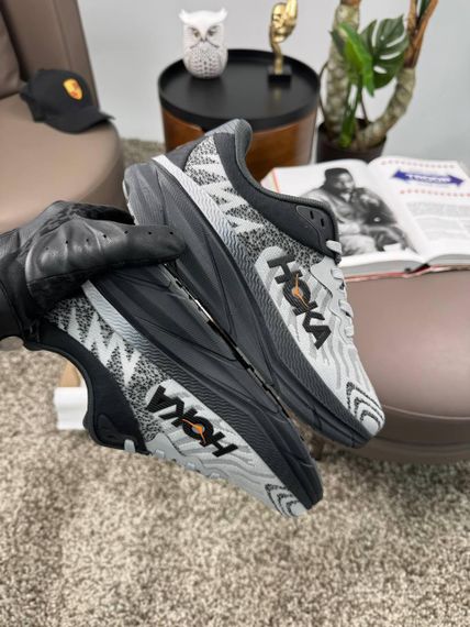 Чоловічі кросівки HOKA Challenger ART 7 Light Grey Black , В'єтнам 46 | Зображення 4
