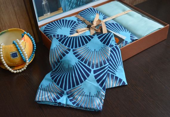 Постельное белье Istanbul 200×220 Satin Avine-mint | Зображення 4