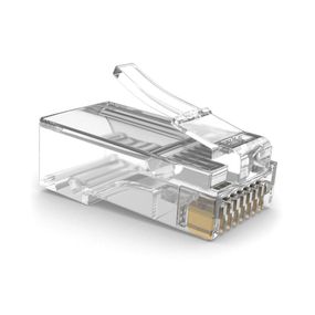 Коннектор RITAR PREMIUM PLUS RJ-45 8P8C Cat-5 (100 шт/уп.) (позолоченные ко