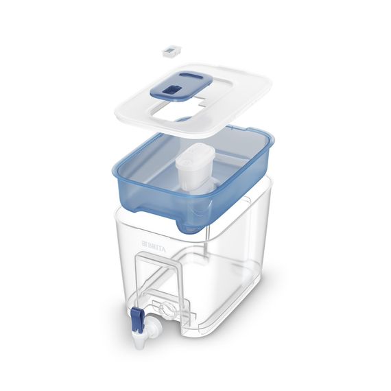 Фільтр-глечик Brita MXPro 8.2л (5.2л очищеної води) з фільтр-картриджем, синій (1052805) | Зображення 2