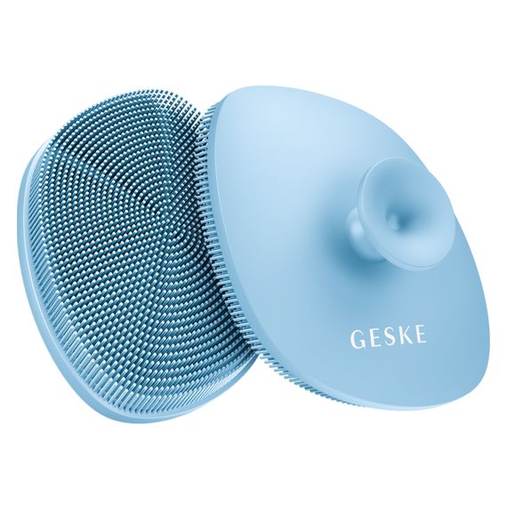 Щітка для обличчя GESKE Facial Brush 4в1 з тримачем aquamarine | Зображення 5