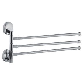 Тримач рушників з 3 поворотними планками ZERIX LR3313 (LL1443)