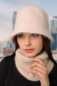 Модный молодежный комплект (4974/4961-77) кремовый