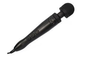 Вібромасажер DOXY Die Cast 3 Matt Black, дуже потужний, живлення 220В, металевий корпус Sex Aura