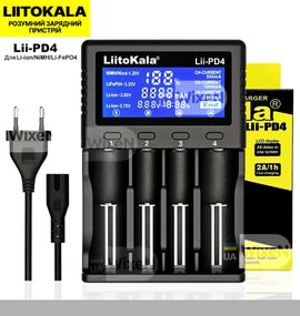 Зарядний пристрій швидкої зарядки Liitokala Lii-PD4 (46676-LiitoKala Lii-PD4_539)