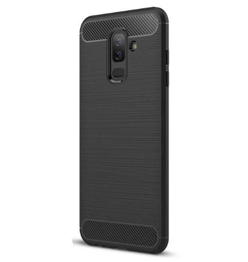 Чохол PRIMO Carbon Fiber Series для Samsung J8 2018 (SM-J810) - Black