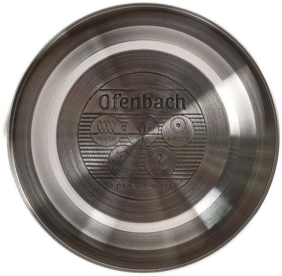 Чайник Ofenbach Whistling Kettle White 2.7л нержавіюча сталь зі свистком, білий | Зображення 4