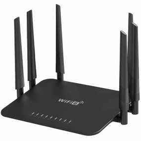 Роутер Модем Wi Fi LV-WR50Q 6 антен / Маршрутизатор бездротового роутера WIFI (AND LV-WR50Q)