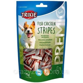 Ласощі для собак Trixie з куркою та рибою 75 г 31534