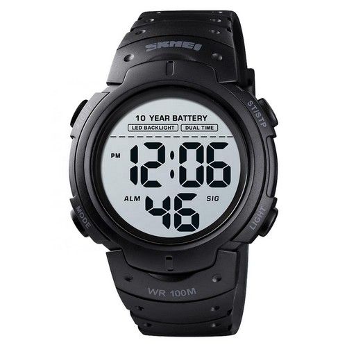 Чоловічий годинник Skmei 1560 Black-Gray