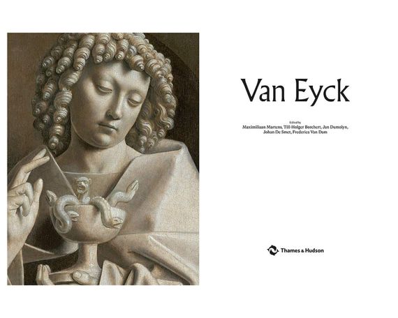 Великие художники Ян ван Эйк книга Van Eyck искусство живопись книги для художников | Зображення 1