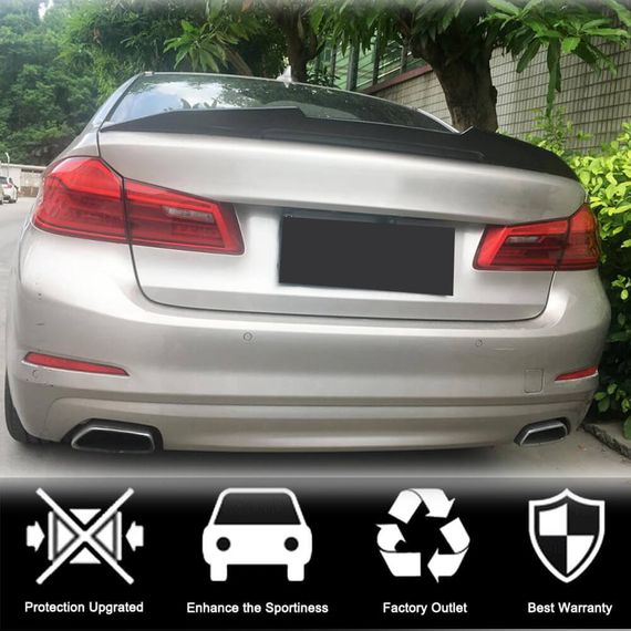Спойлер PSM-Style V1 (для G30/F90, Карбон) для BMW 5 серія G30/31 2017-2023 рр | Зображення 1
