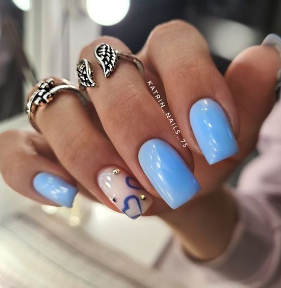 Жидкий полигель Мі #10 голубой 8мл | Зображення 1