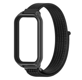 Ремінець нейлоновий Mijobs для фітнес браслета Xiaomi Smart Band 9 Active - Black