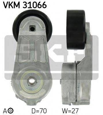 Роликовий модуль натягувача ременя VW LT 28-46 II 2.8 TDI (Вир-во SKF) SKF VKM31066 на VW LT Mk II фургон (2DA, 2DD, 2DH)