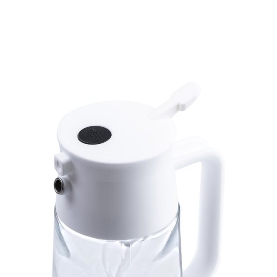 Пляшка для для олії та оцту з розпилювачем 500 мл біла HP16296W | Зображення 4