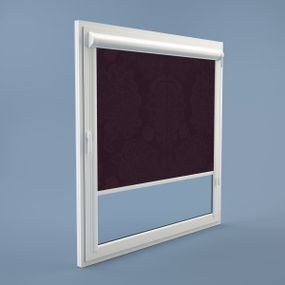 Рулонная штора Rolets Арабеска 2-2282-950 95x170 см закрытого типа Темная фуксия