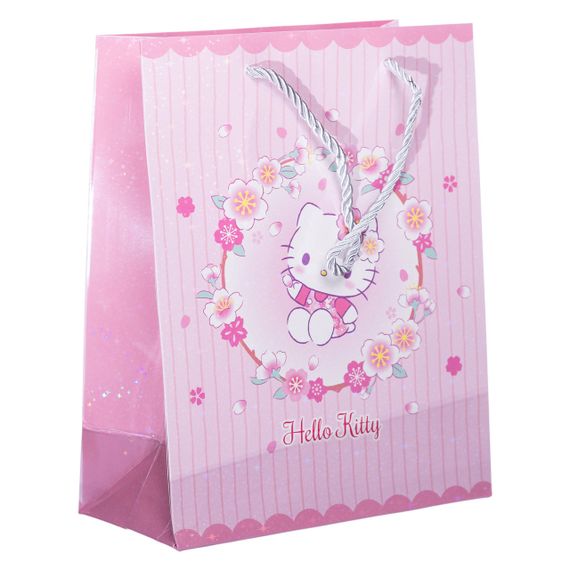Набор подарочных пакетов из бумаги 12 (шт) Hello Kitty 19×9.5×24.5 (см) Розовый HP-10359-11P